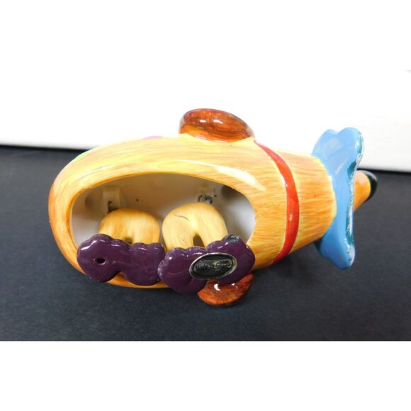 Dog Christmas Ornament Hanging Ceramic Hound Moving Legs Novelty Chunky Animal - Picture 6 of 7